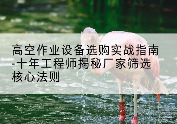 达坂城剪叉式升降机厂家-高空作业设备选购实战指南-十年工程师揭秘厂家筛选核心法则